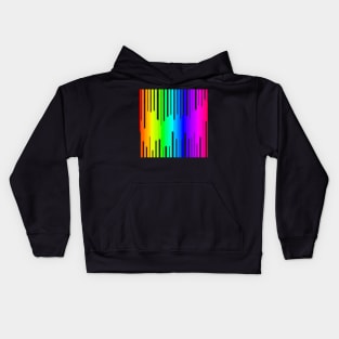 Rainbow pattern Kids Hoodie